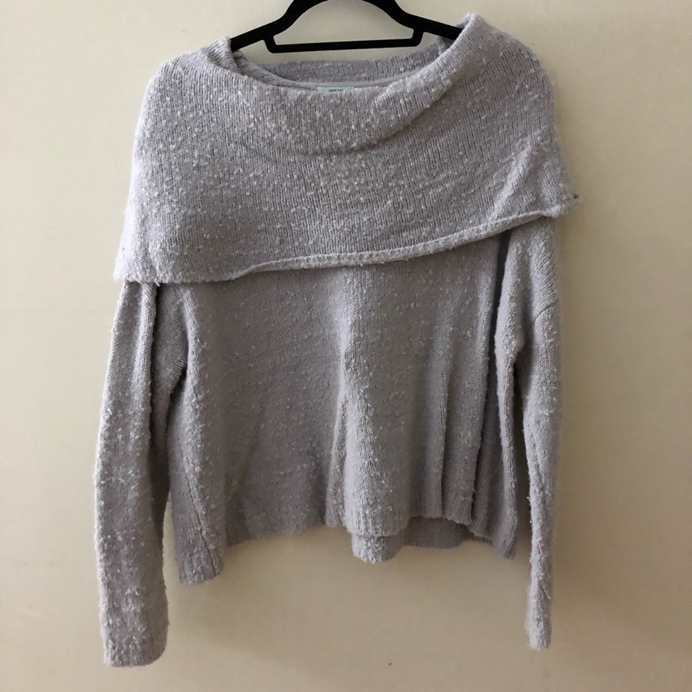 Urban outfitters off the shoulder sweater
